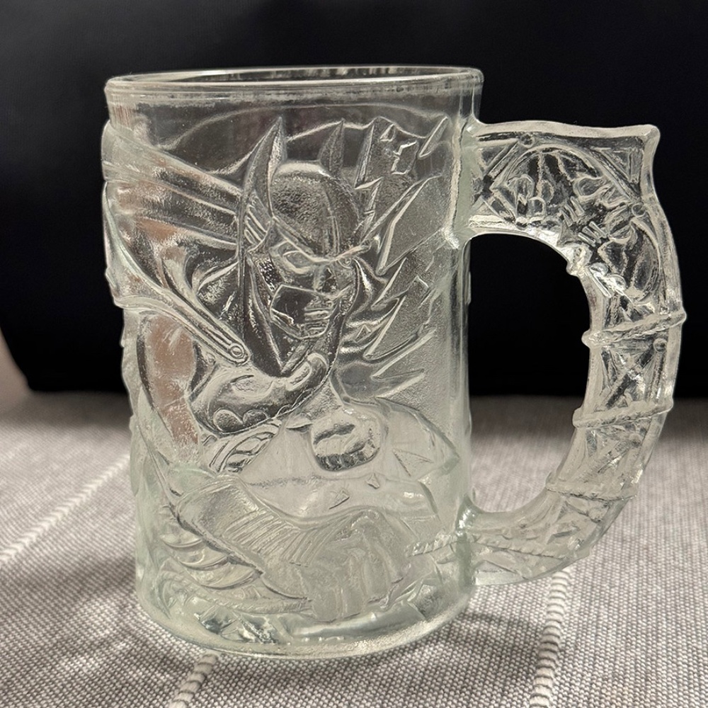 Batman Forever Collectors Glass Mug from McDonalds 1995